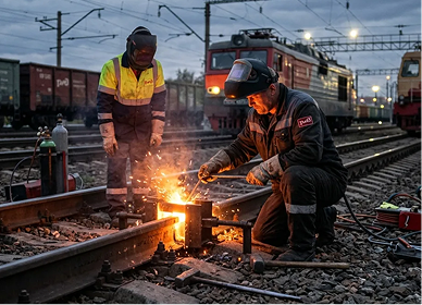Сварка рельсов